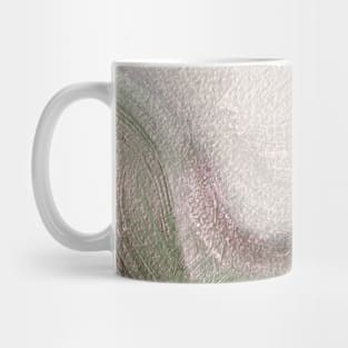 Purple Green Gray Abstract Art Mug